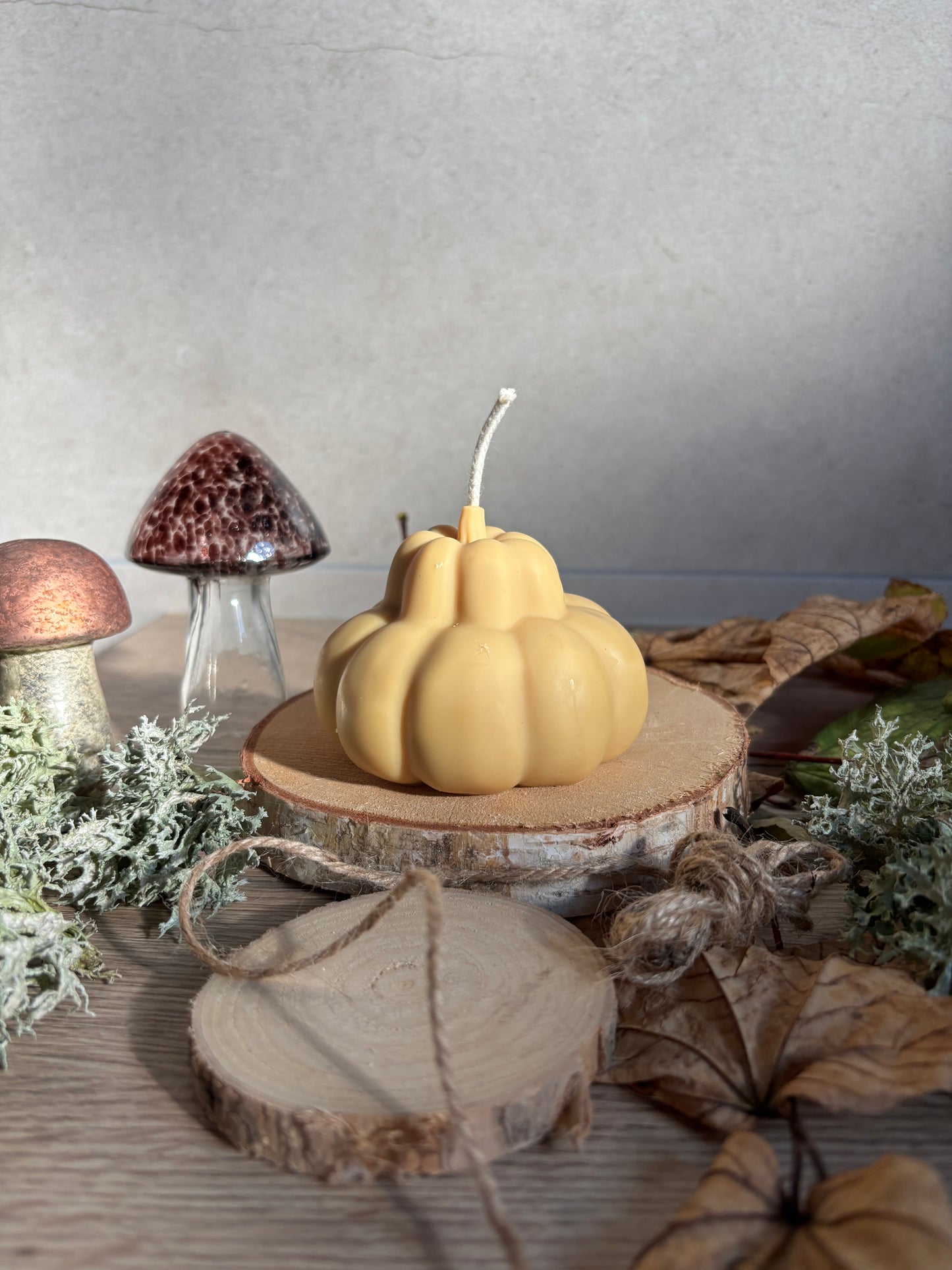 Bougie "courge double"
