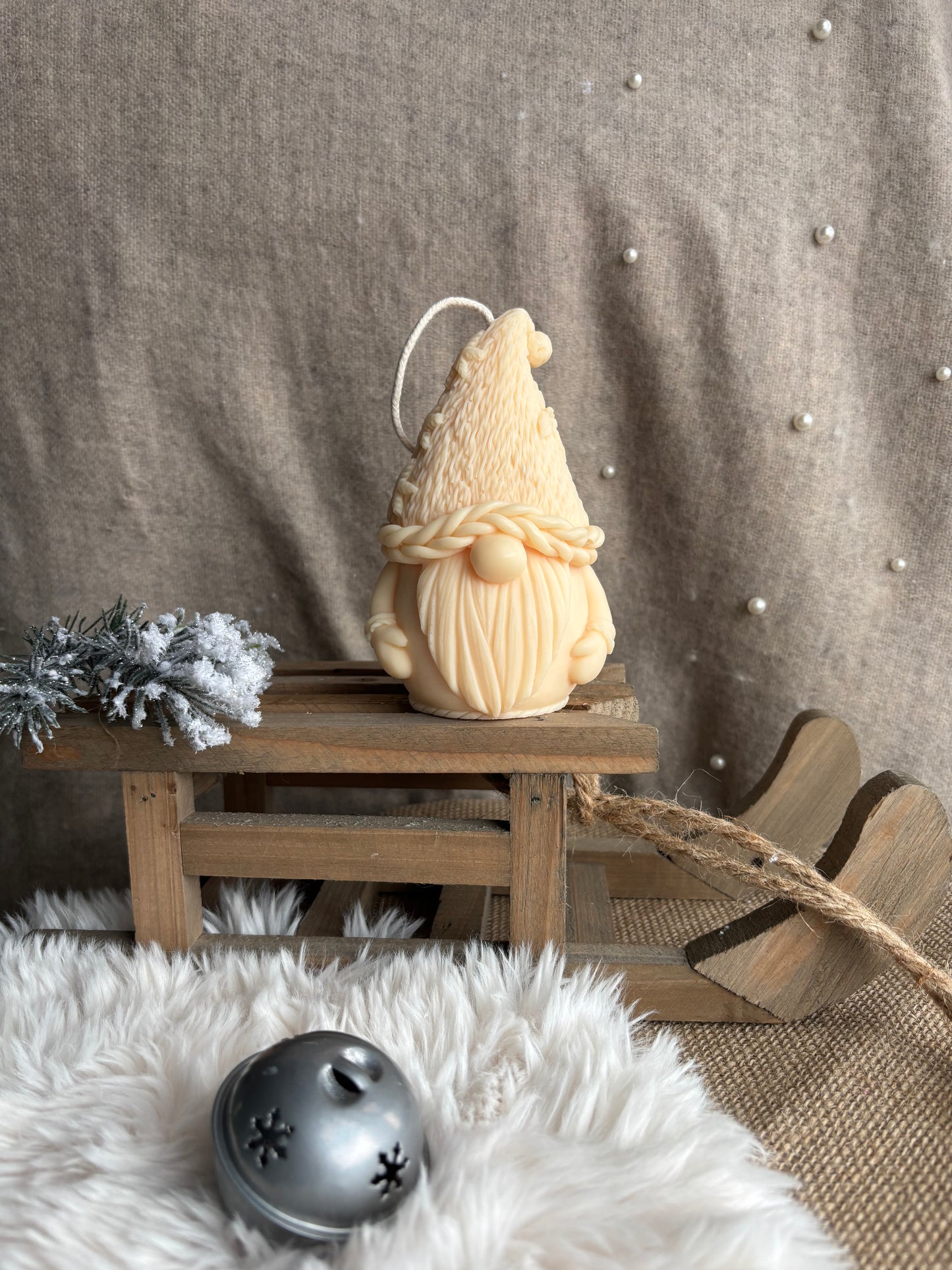 Bougie "père Noël"