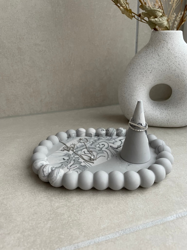Plateau "bulles" ovale