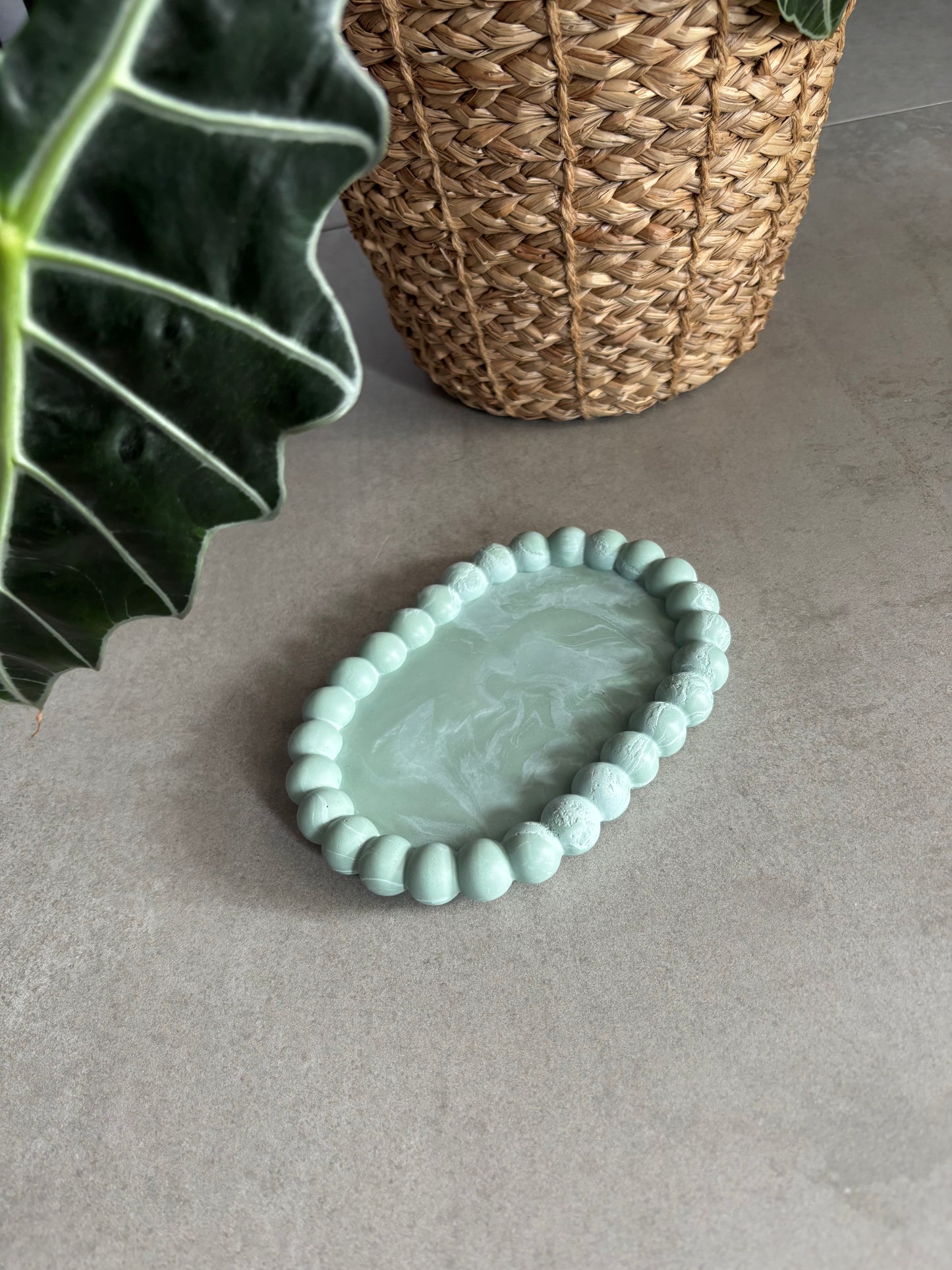 Plateau "bulles" ovale