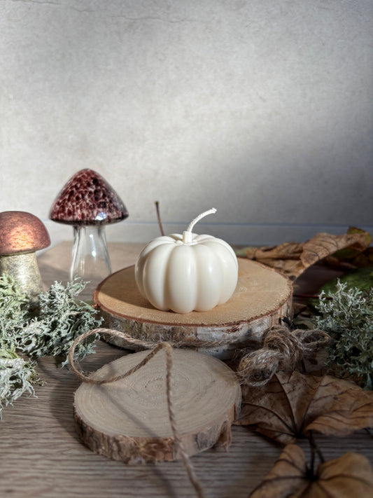 Bougie "courge ronde"