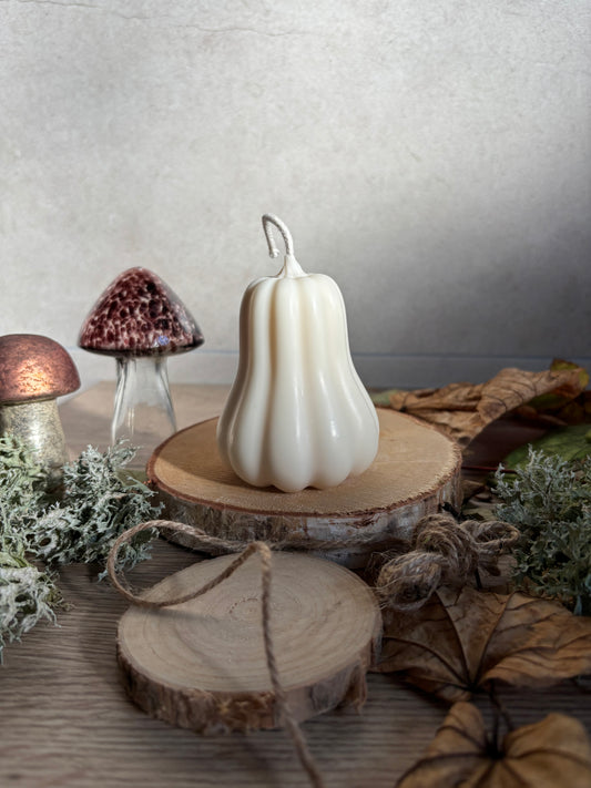 Bougie "courge allongée"