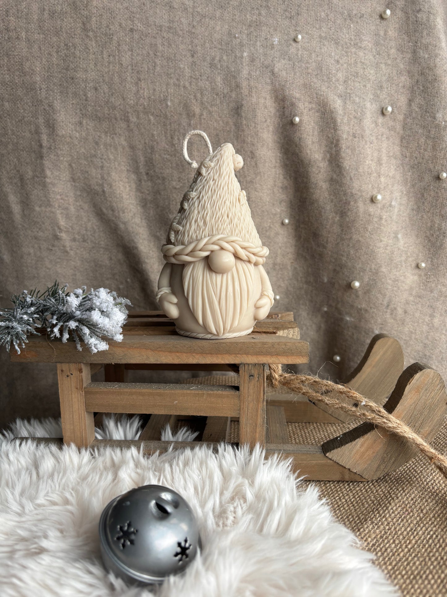 Bougie "père Noël"